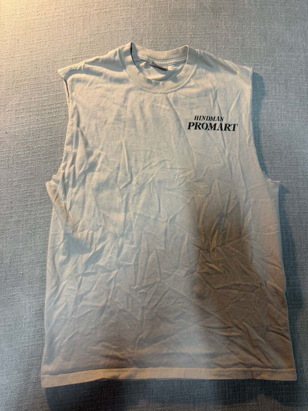 Hanes Beefy-T Hindman Promart 25th Anniversary Muscle Tank Top